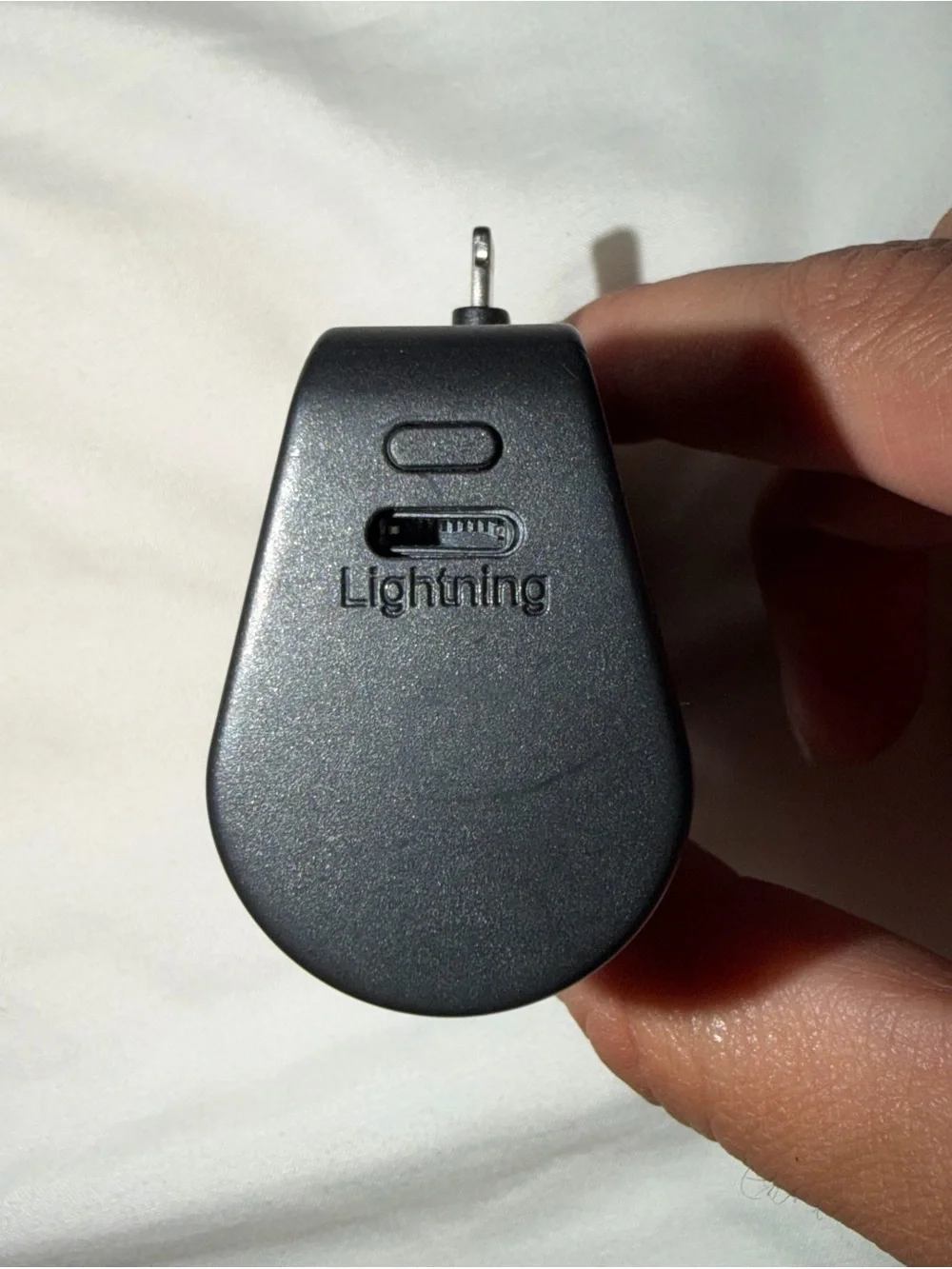 Sparkly Portable Power Bank with LED Battery Display - Black
